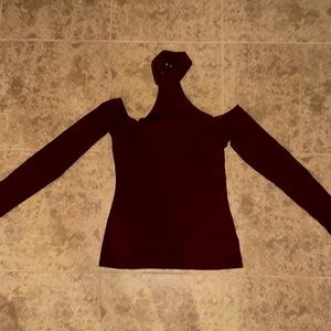 Express Cold Shoulder Top